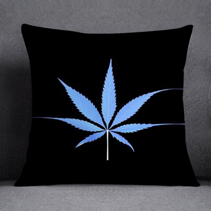 Assorted Weed Theme Pillow Cases