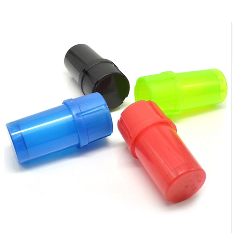Colorful Plastic Grinder And Storage Cases