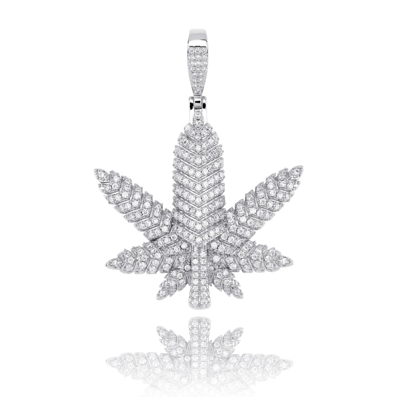 Cannabis Leaf Necklace