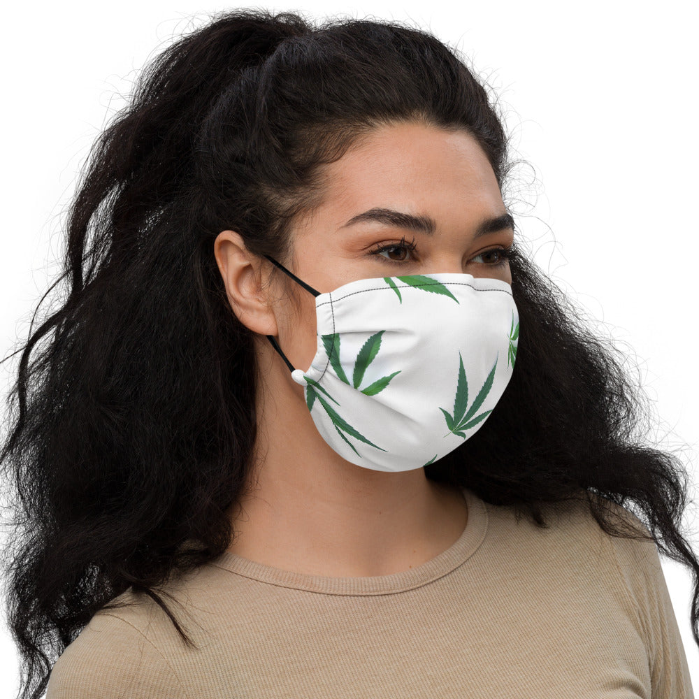 White Indica Collection Premium face mask