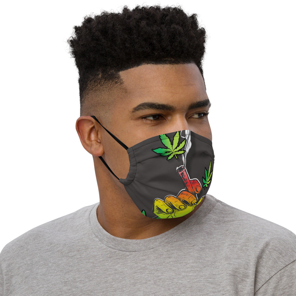 Black Smoke Collection Premium face mask