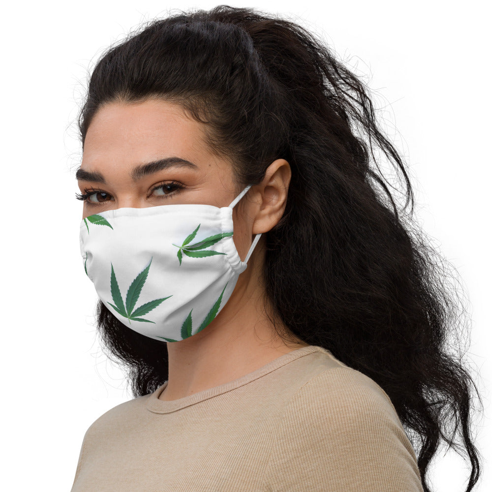 White Indica Collection Premium face mask