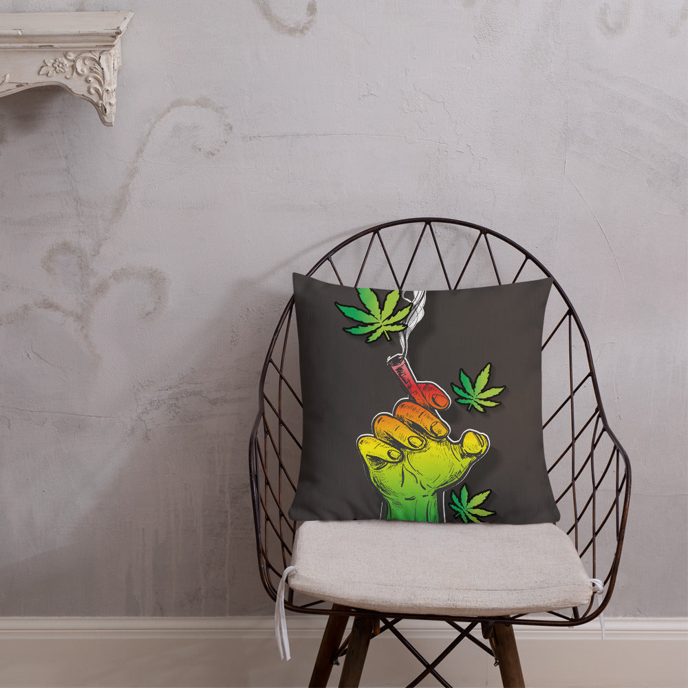 Black Smoke Collection Premium Pillow