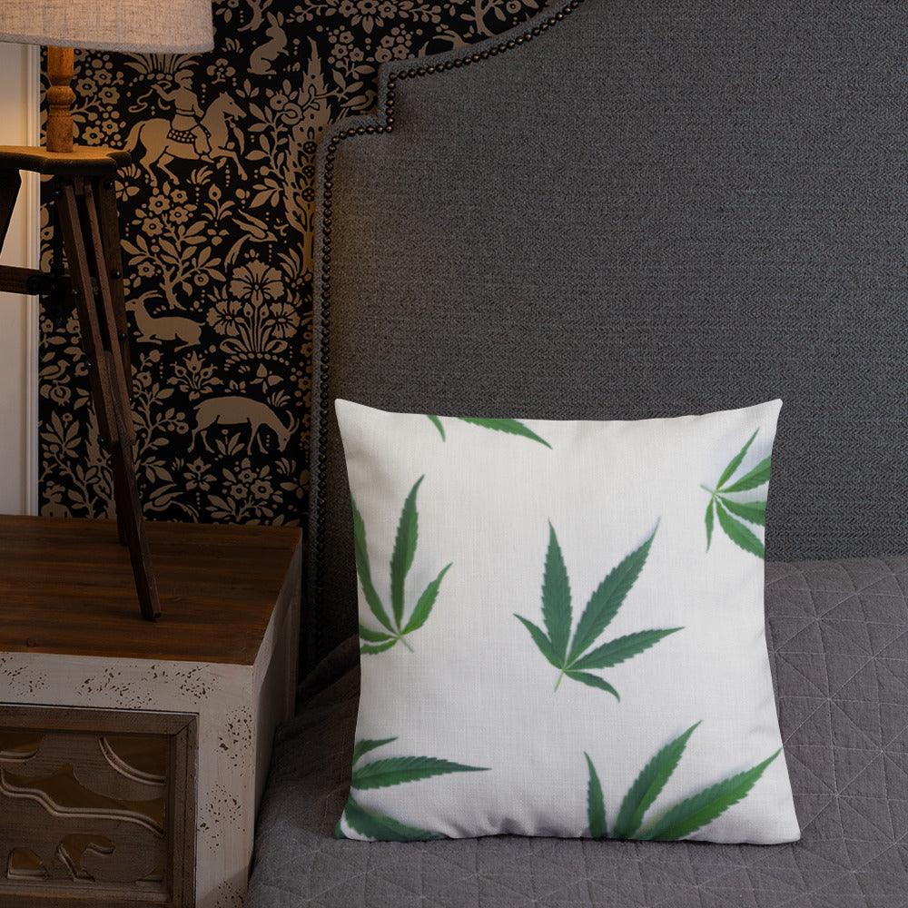 Love, Weed, Happiness Collection Premium Pillow