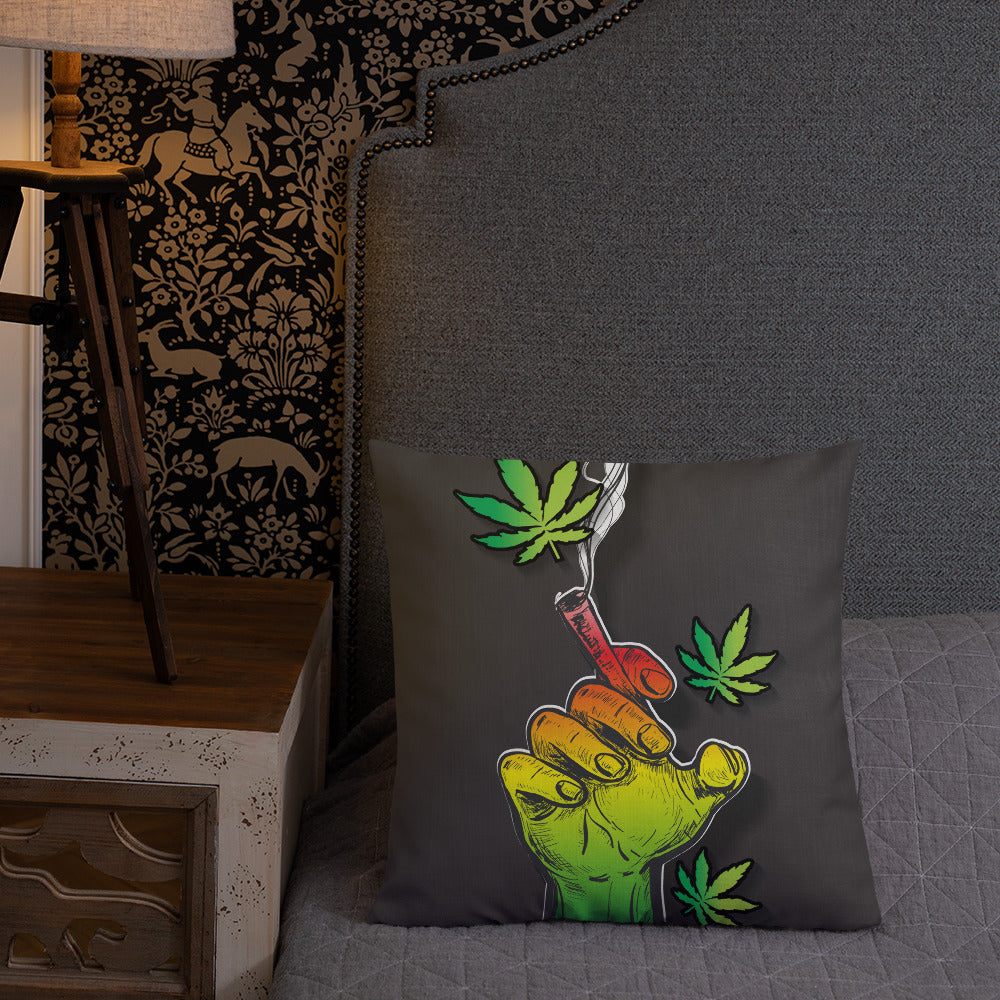 Black Smoke Collection Premium Pillow