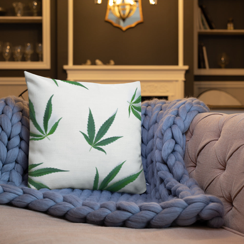 Love, Weed, Happiness Collection Premium Pillow