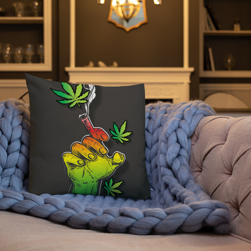 Black Smoke Collection Premium Pillow