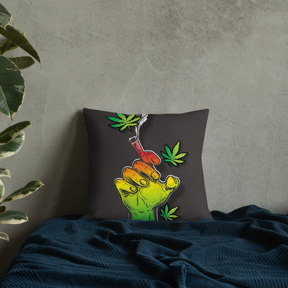 Black Smoke Collection Premium Pillow