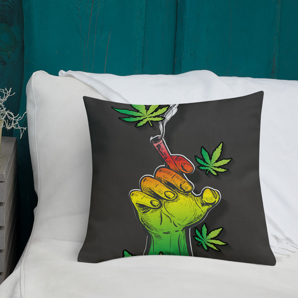 Black Smoke Collection Premium Pillow