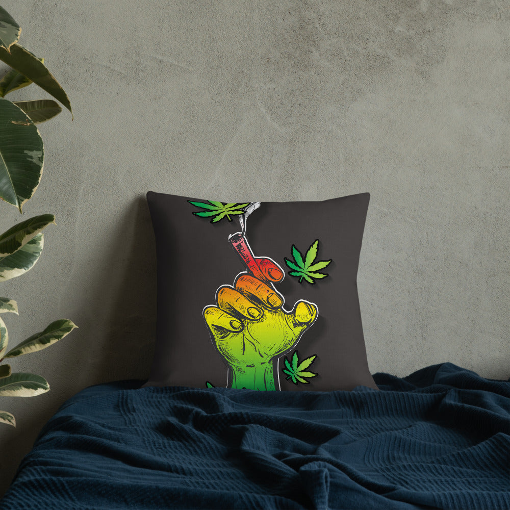 Black Smoke Collection Premium Pillow