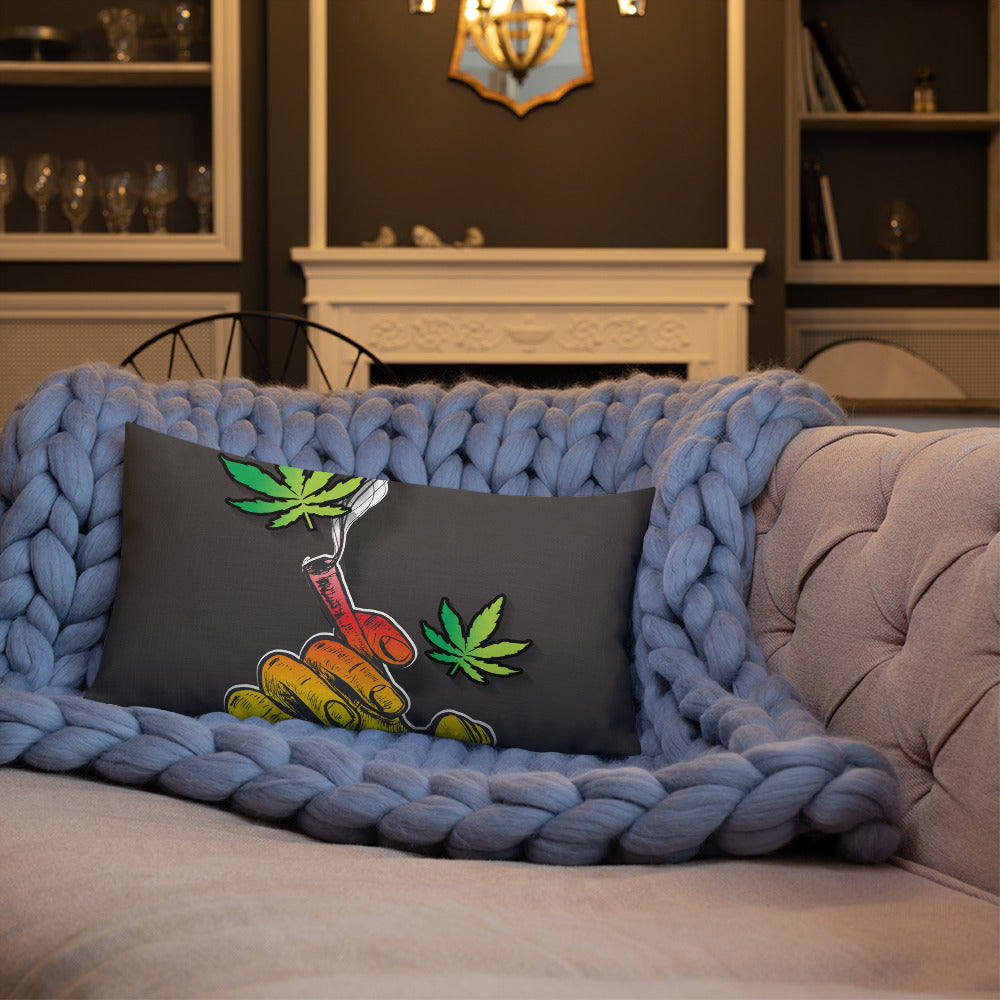 Black Smoke Collection Premium Pillow