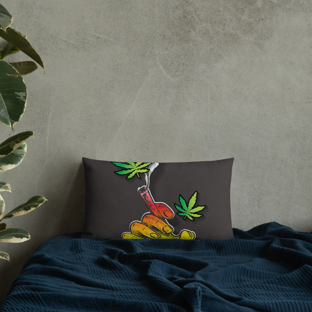 Black Smoke Collection Premium Pillow