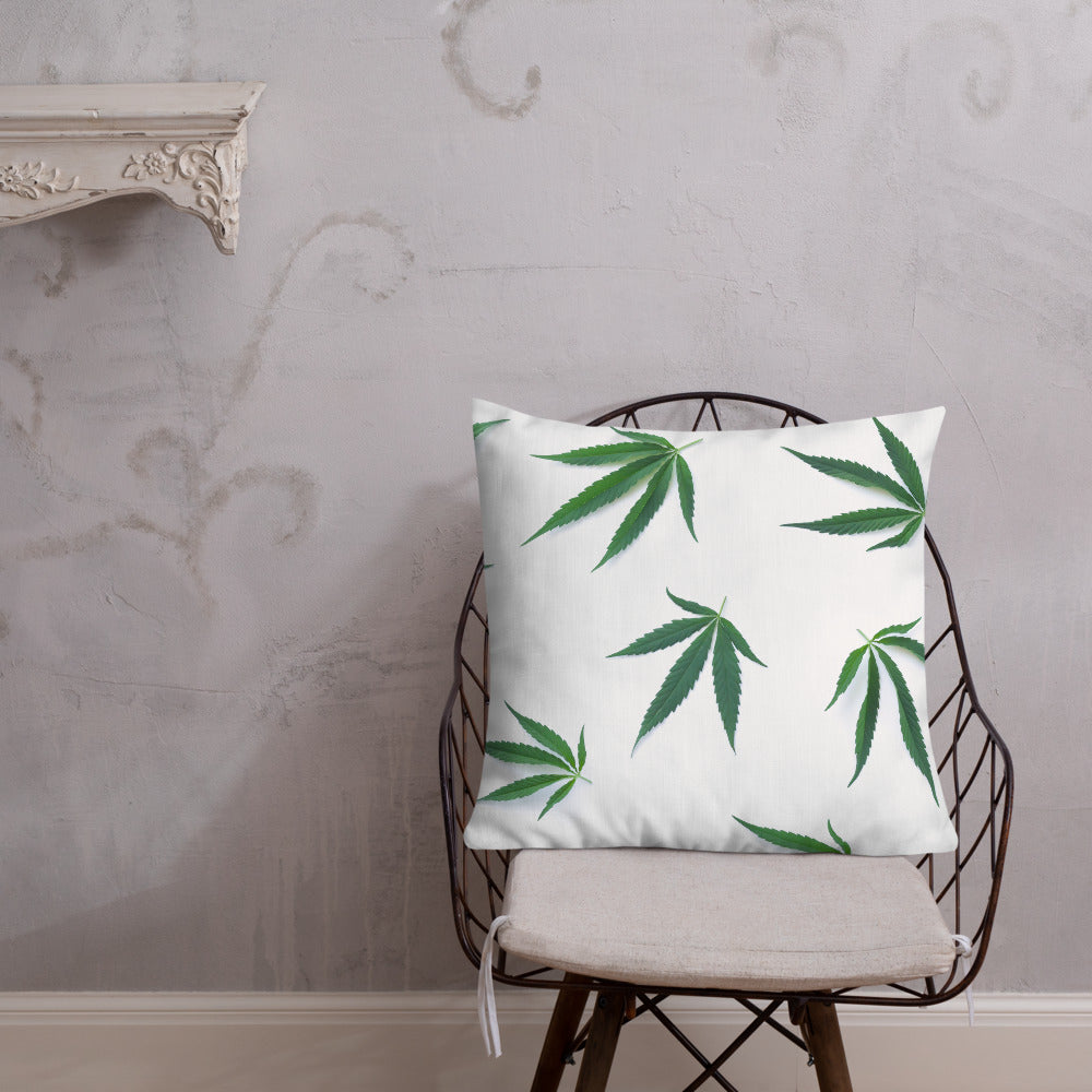 Love, Weed, Happiness Collection Premium Pillow