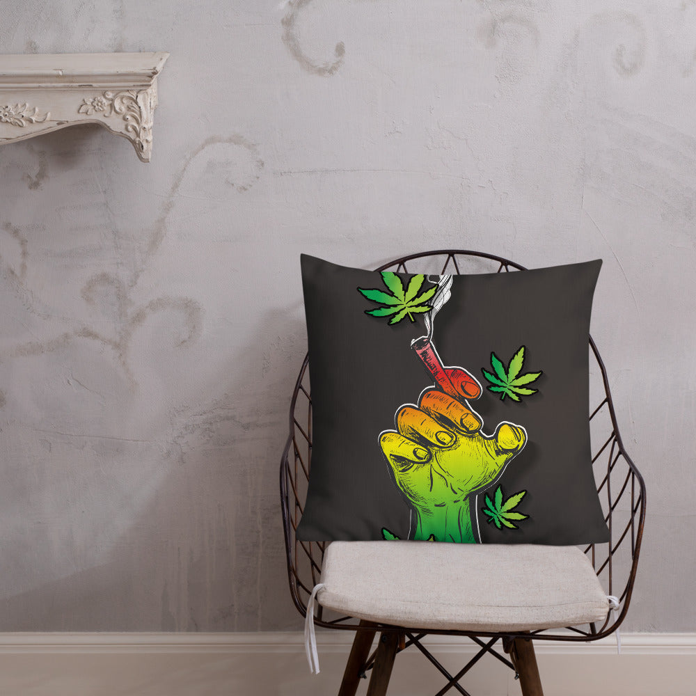 Black Smoke Collection Premium Pillow