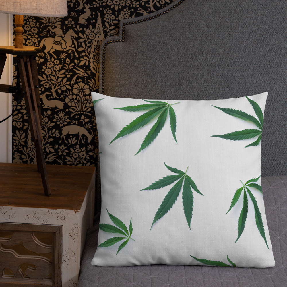 Love, Weed, Happiness Collection Premium Pillow