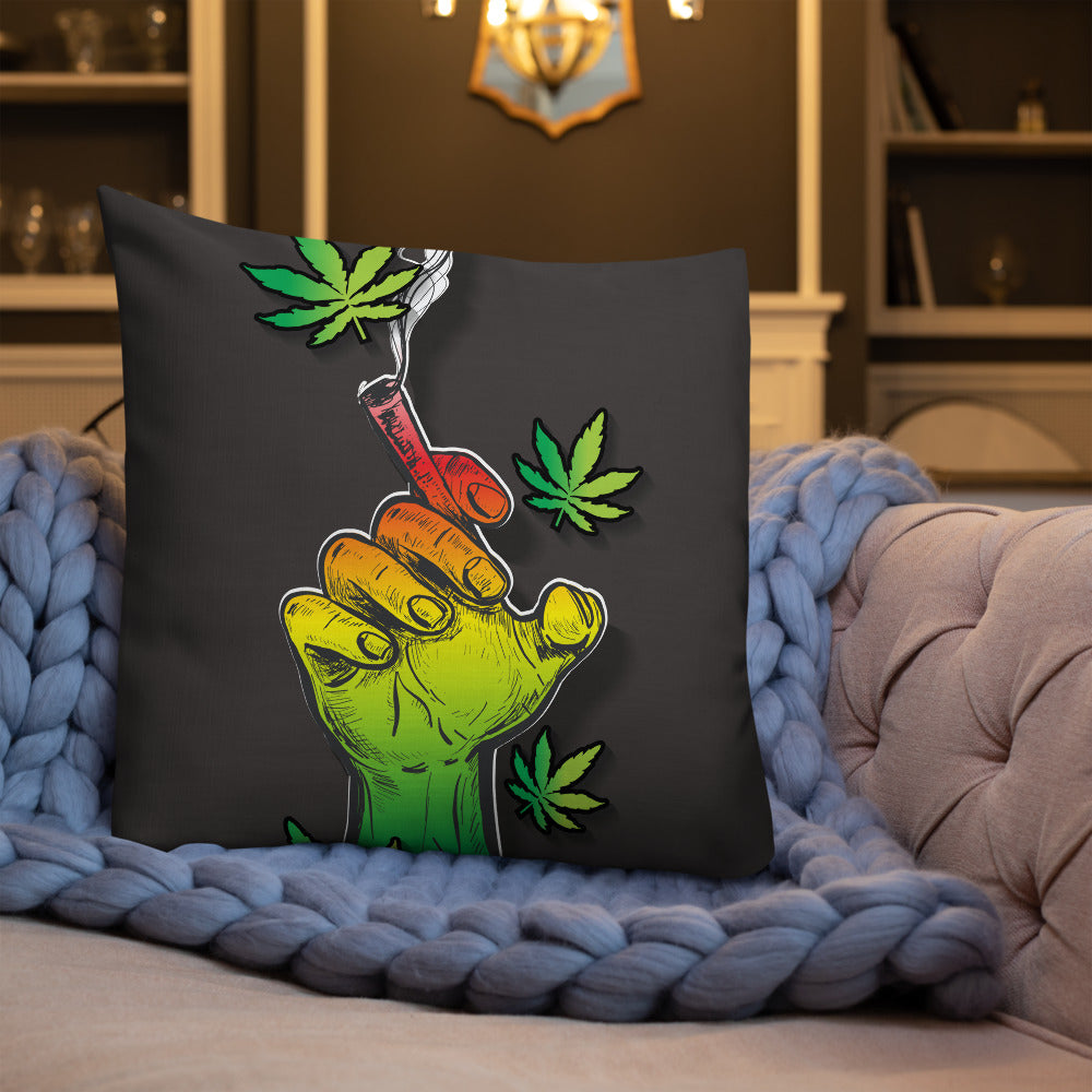 Black Smoke Collection Premium Pillow