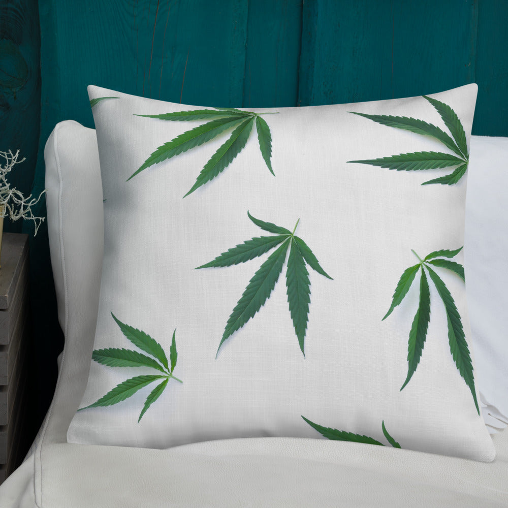 Love, Weed, Happiness Collection Premium Pillow