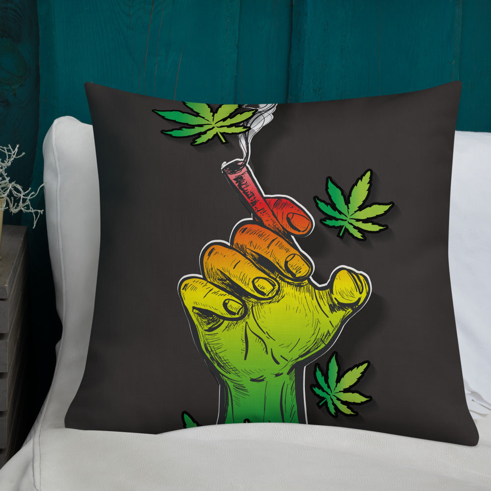 Black Smoke Collection Premium Pillow