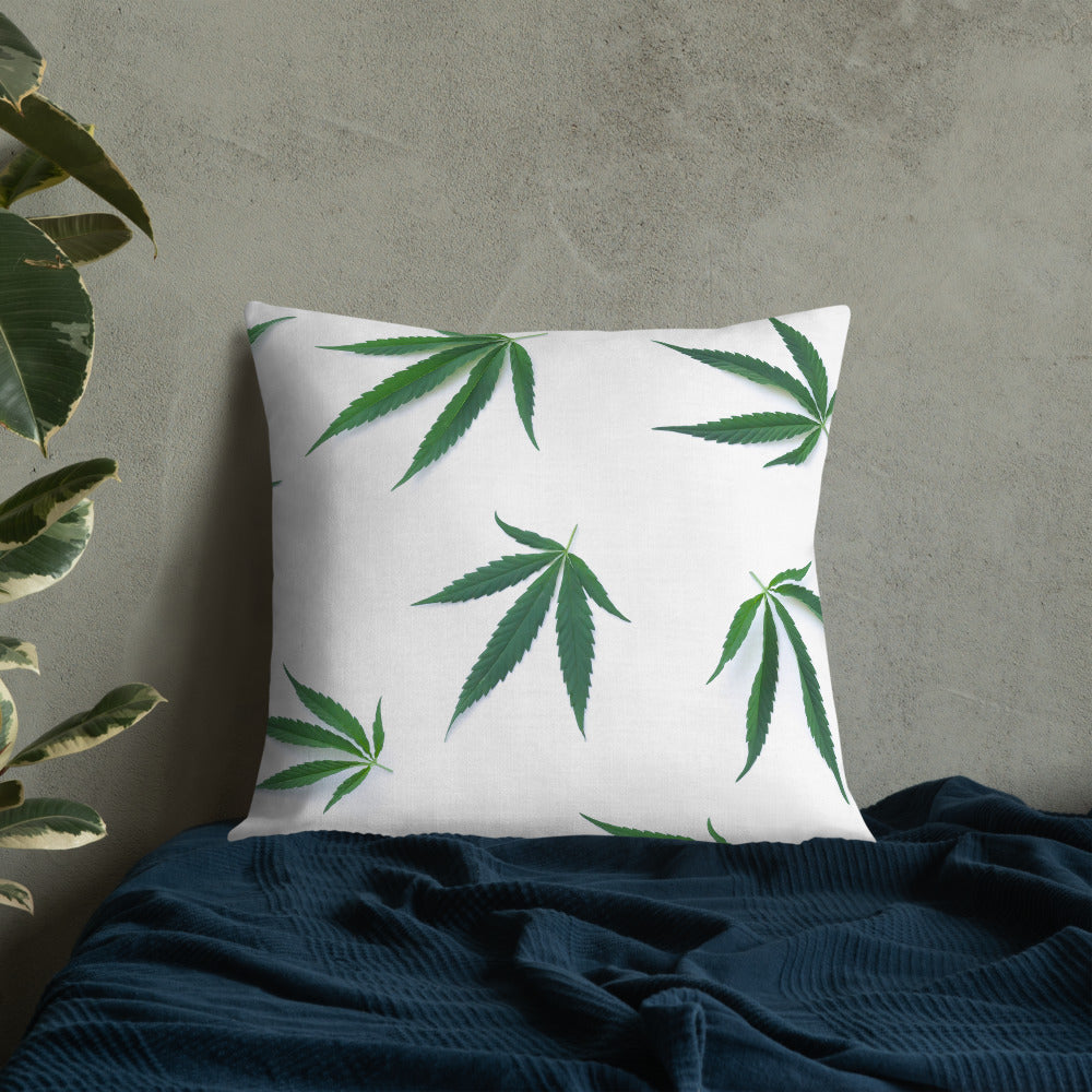 Love, Weed, Happiness Collection Premium Pillow