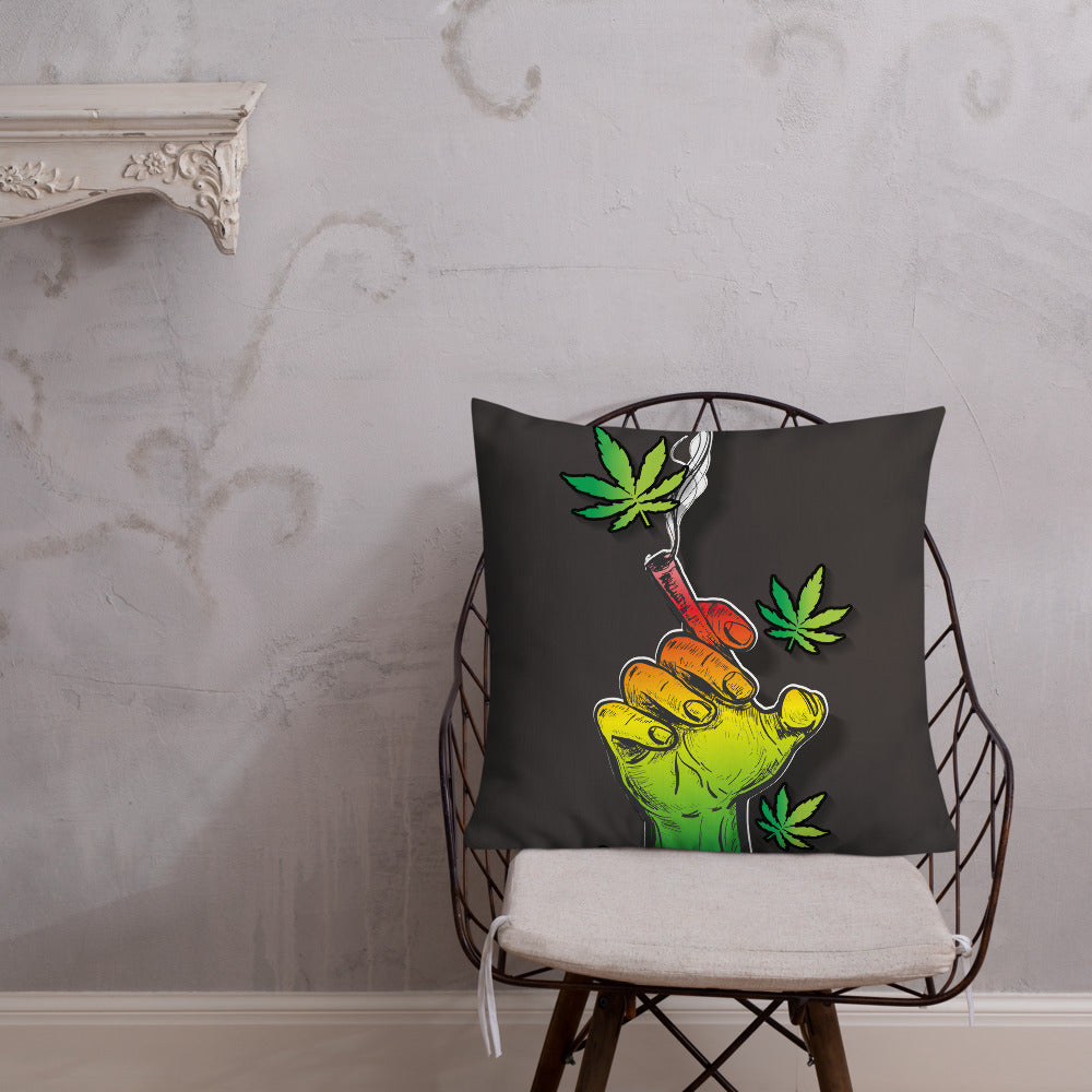 Black Smoke Collection Premium Pillow