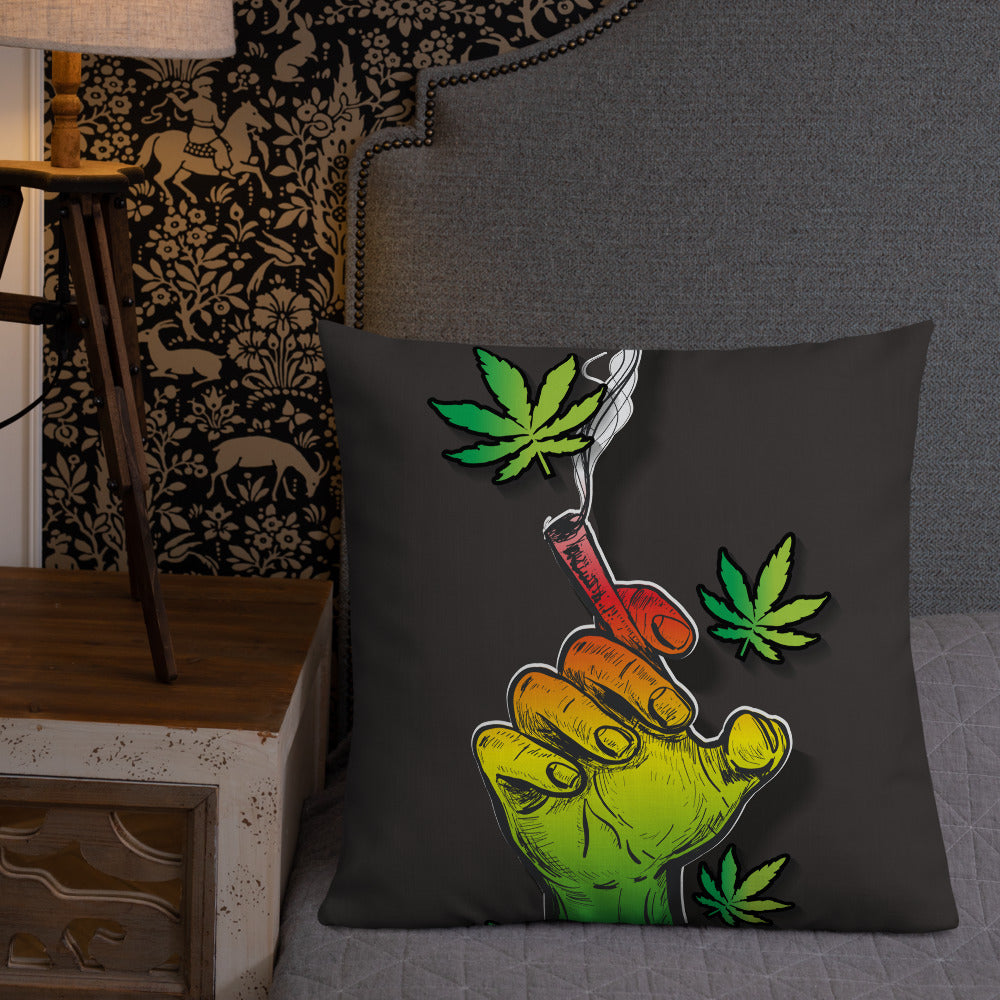 Black Smoke Collection Premium Pillow