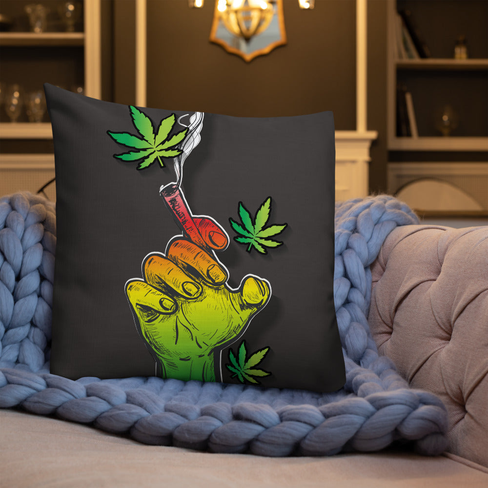 Black Smoke Collection Premium Pillow