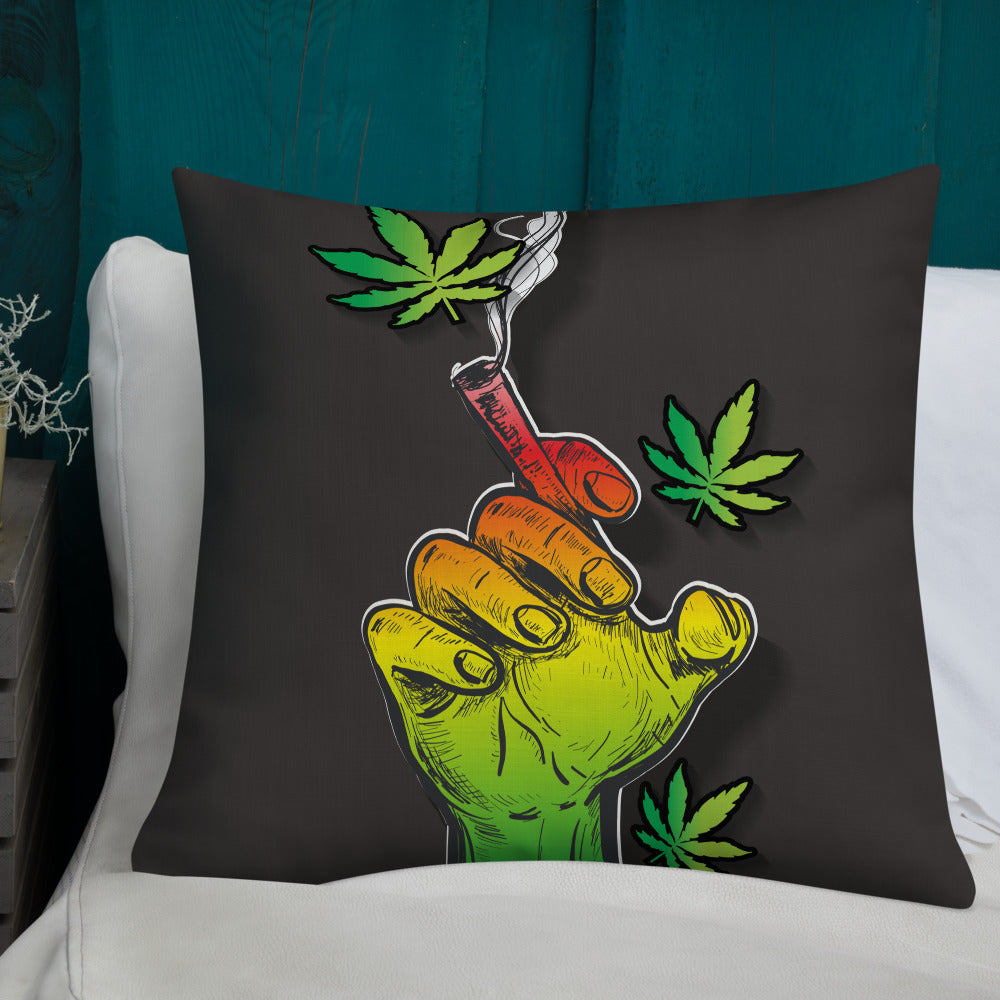 Black Smoke Collection Premium Pillow