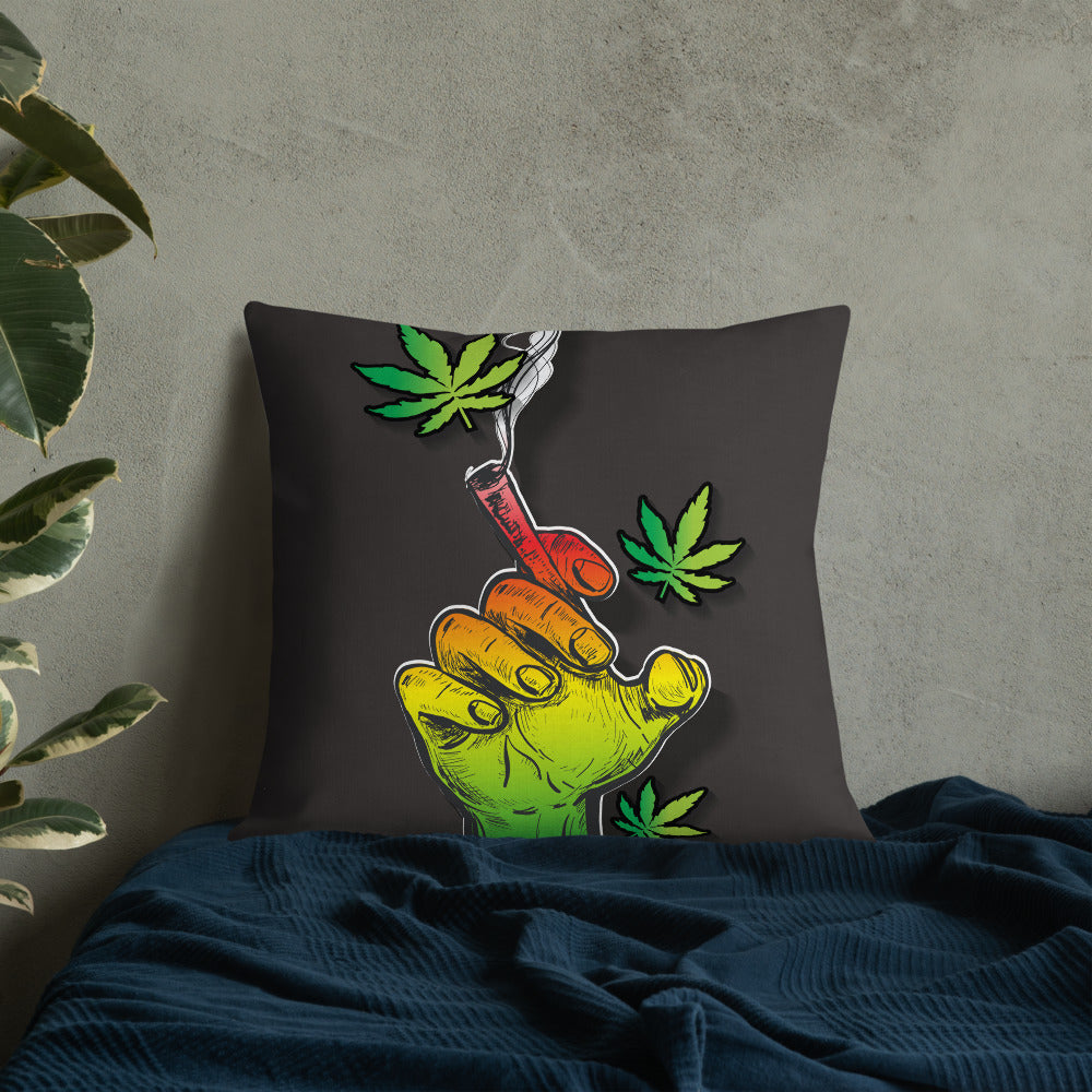 Black Smoke Collection Premium Pillow