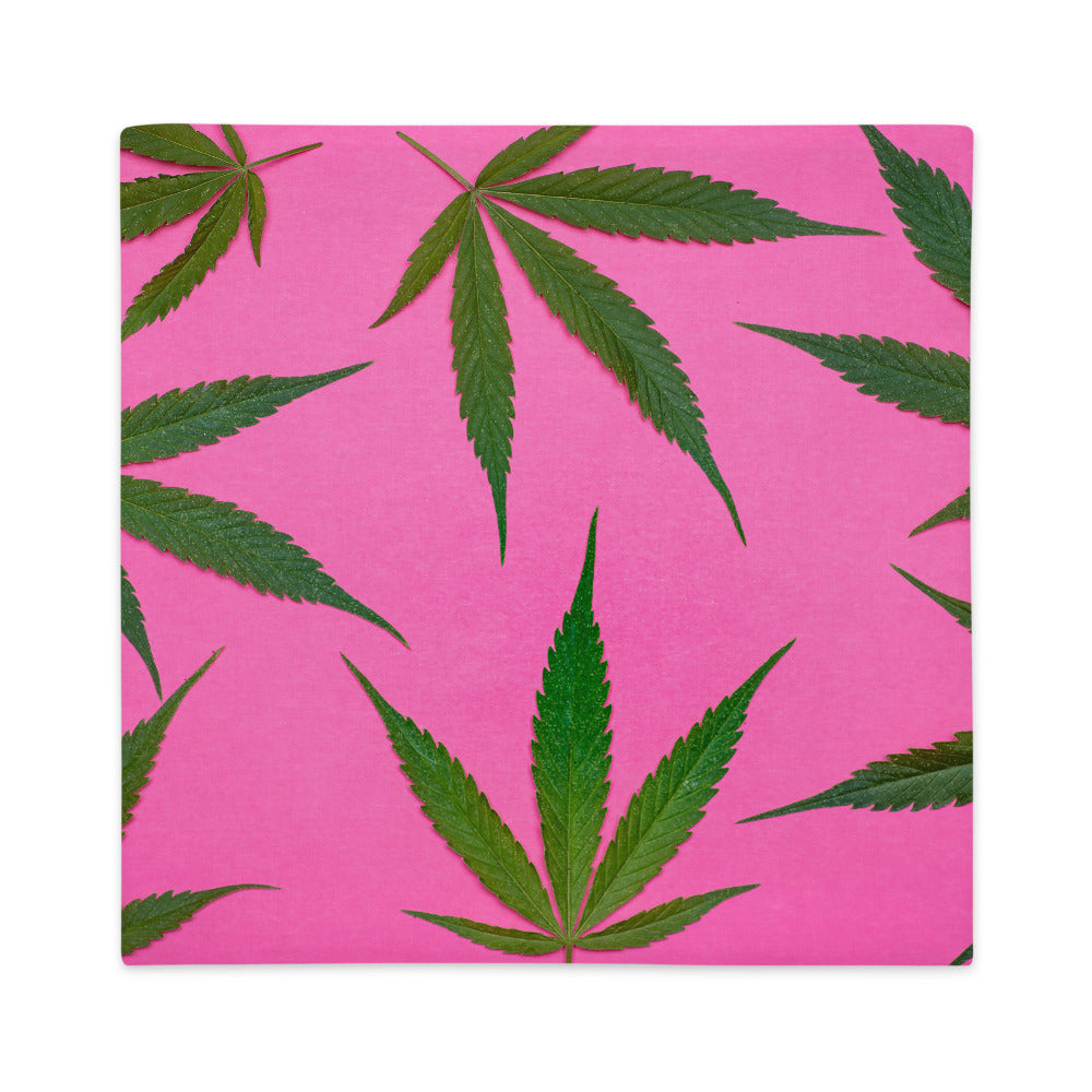 Pink Sativa Collection Premium Pillow Case