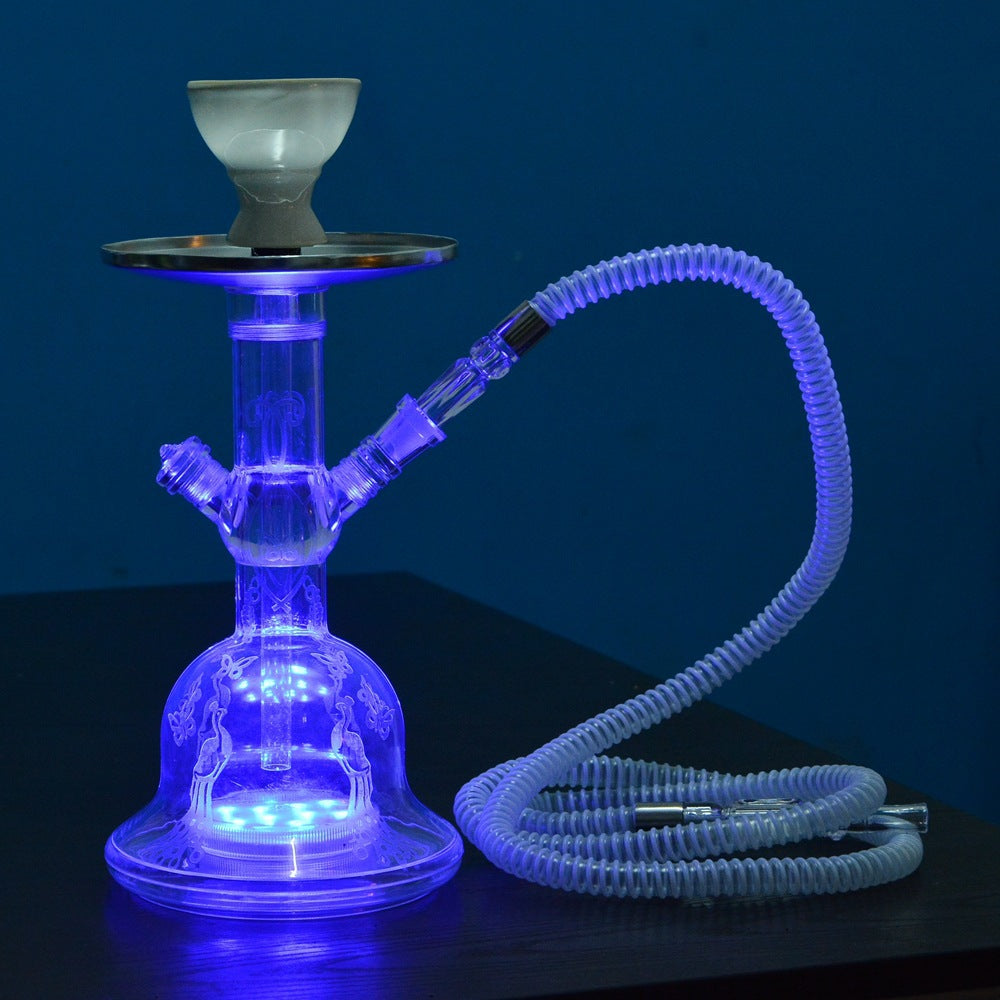 Colorful Fashion LED Acrylic Hookahs
