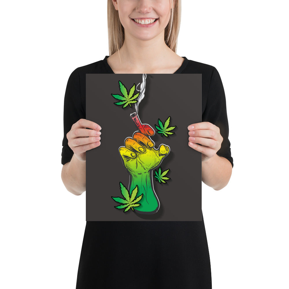 Black Smoke Collection Poster