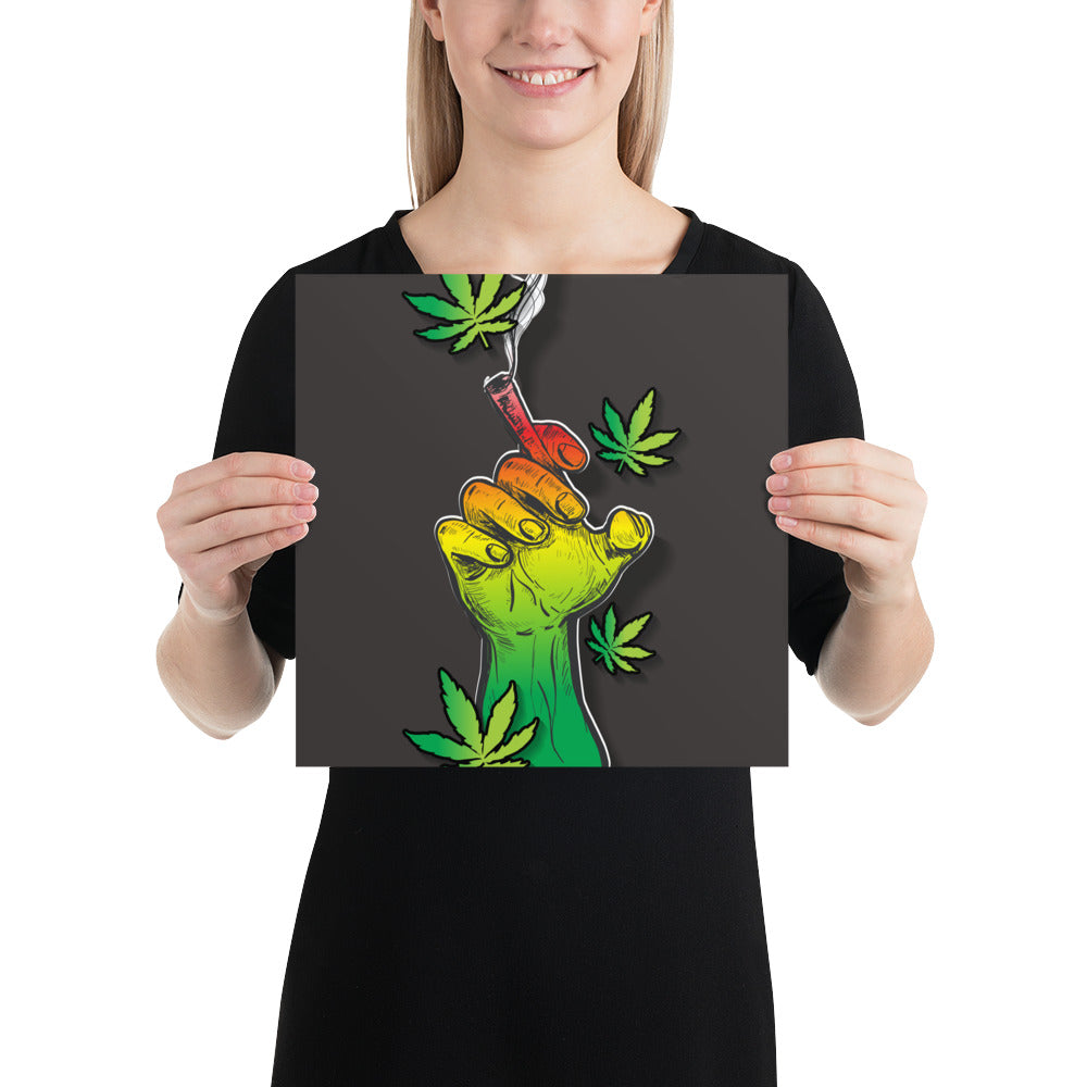 Black Smoke Collection Poster