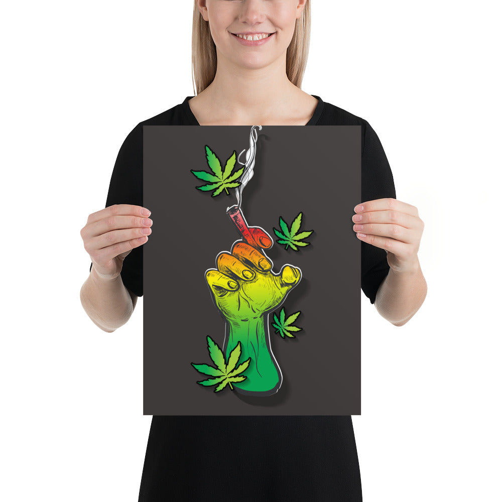 Black Smoke Collection Poster