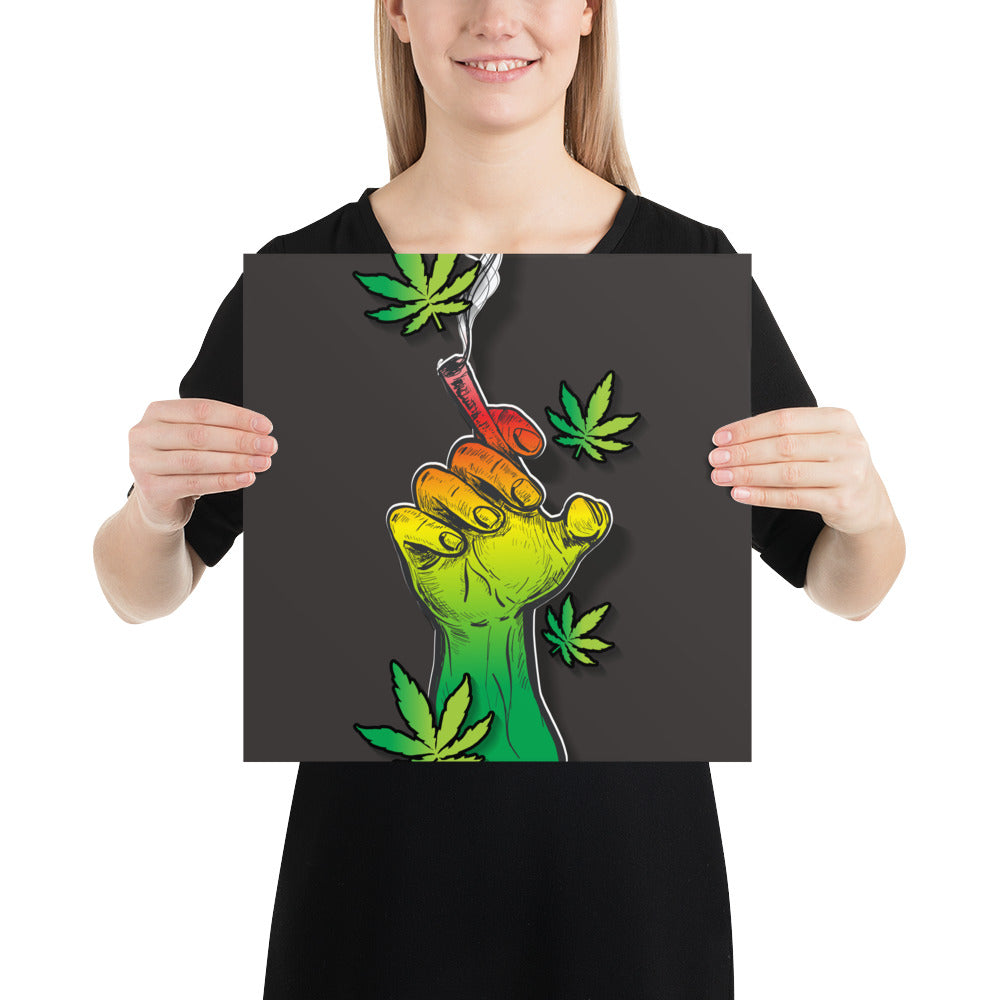 Black Smoke Collection Poster