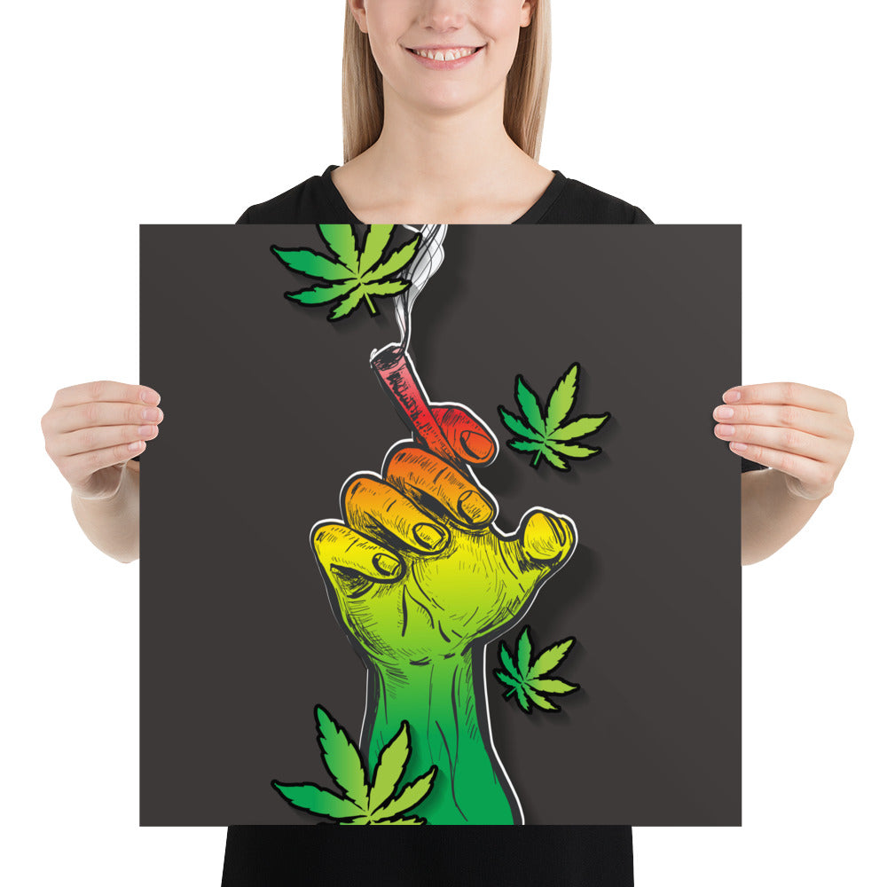 Black Smoke Collection Poster