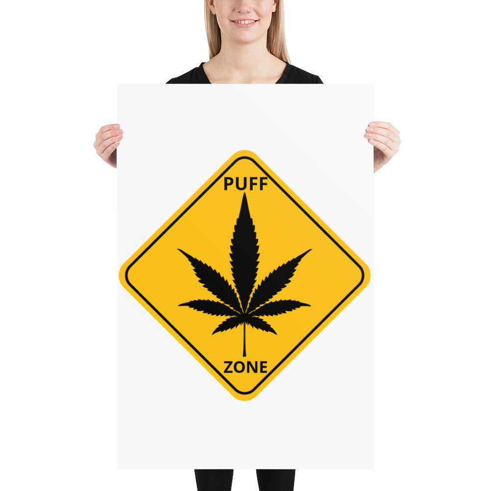 Puff Zone Poster