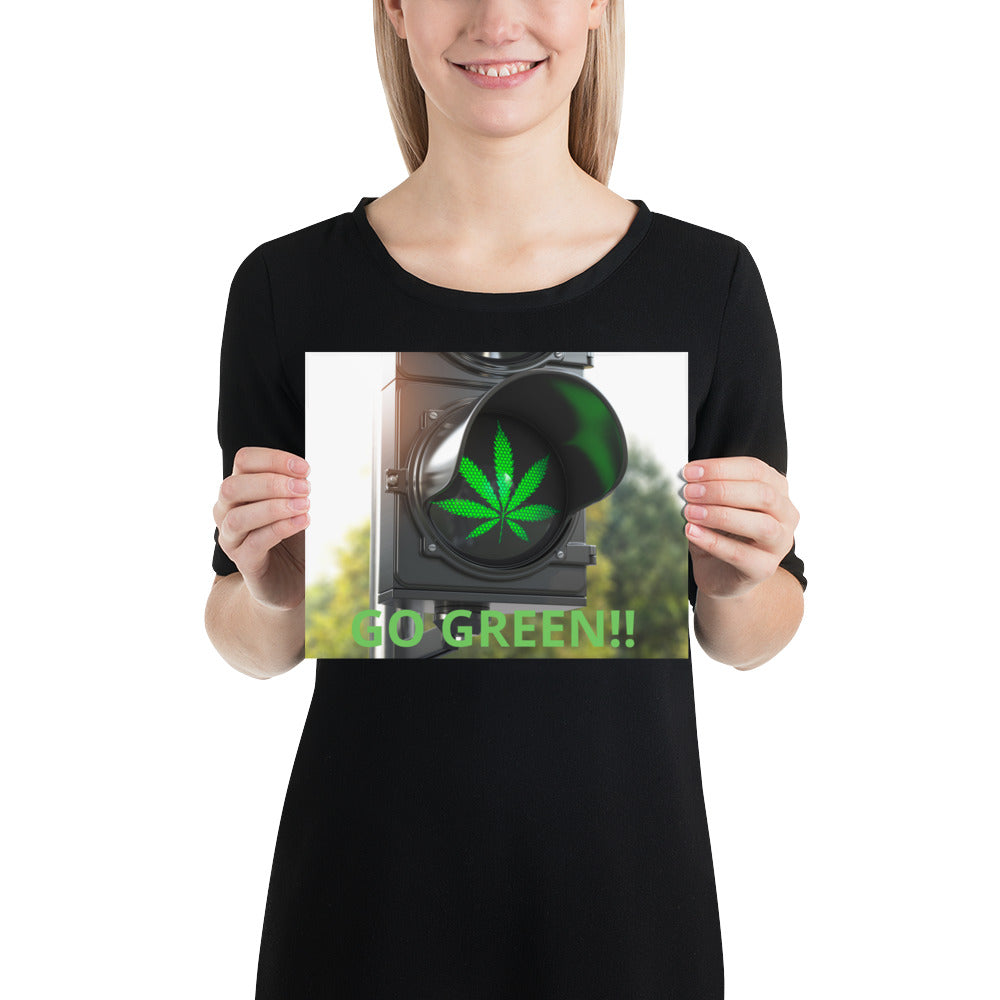 Go Green Poster