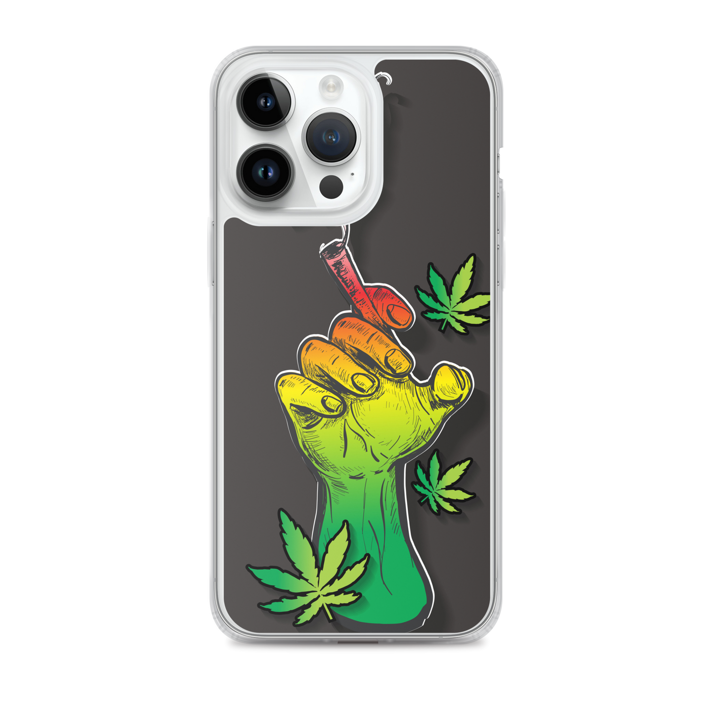 Black Smoke Collection iPhone Case