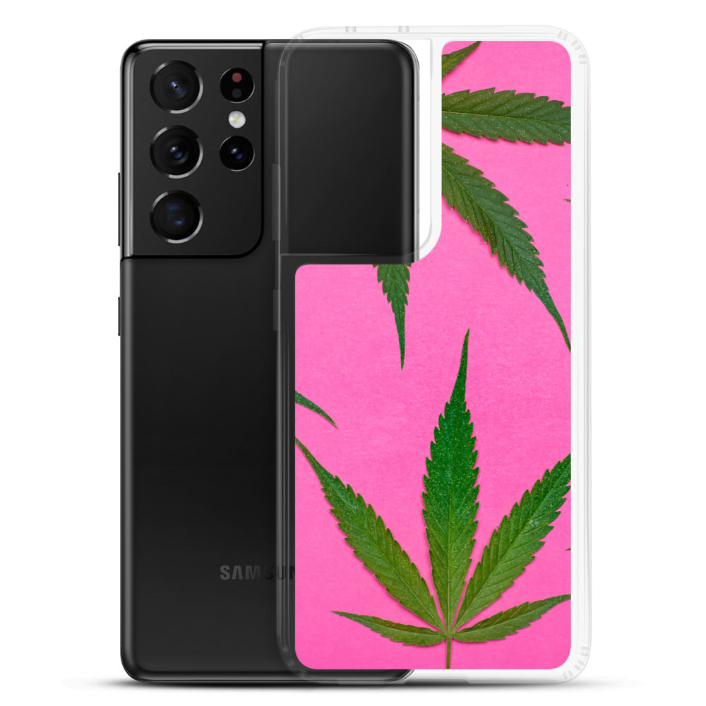 Pink Sativa Collection Samsung Case