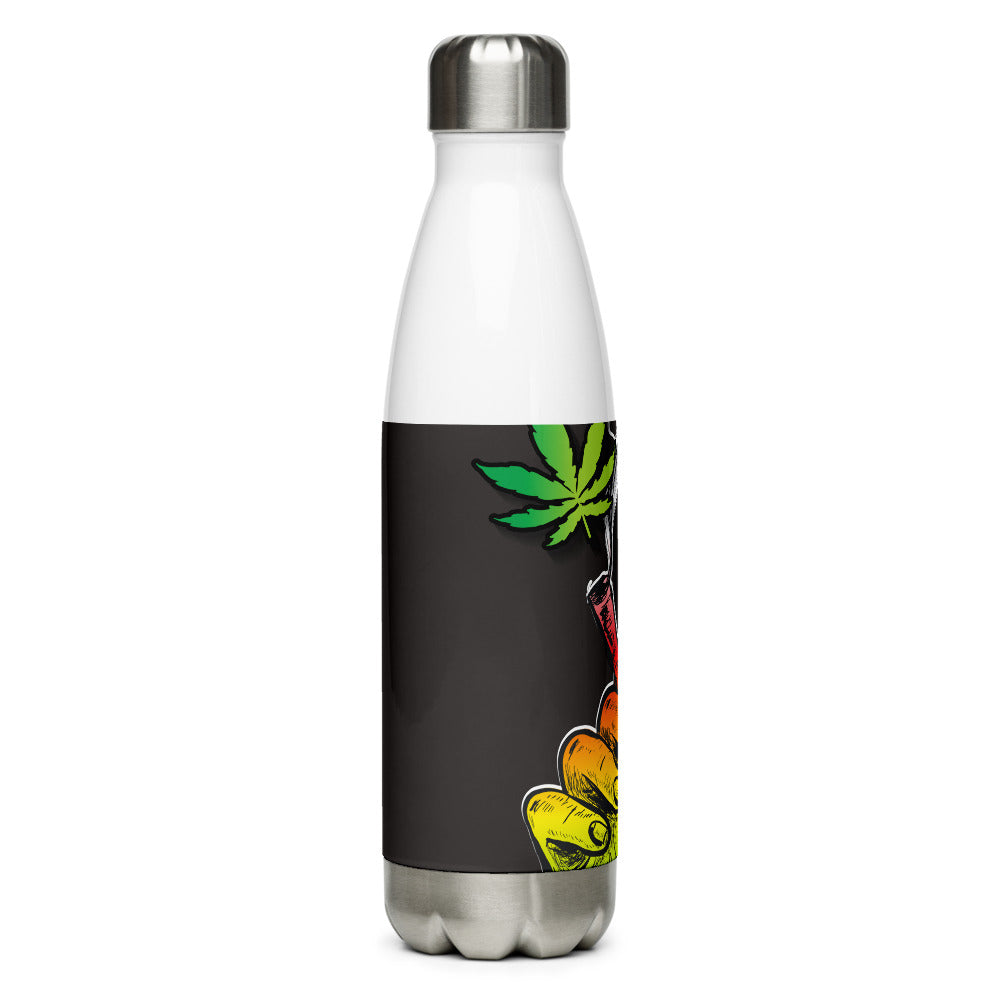 Black Smoke Collection Stainless Steel Water Bottle