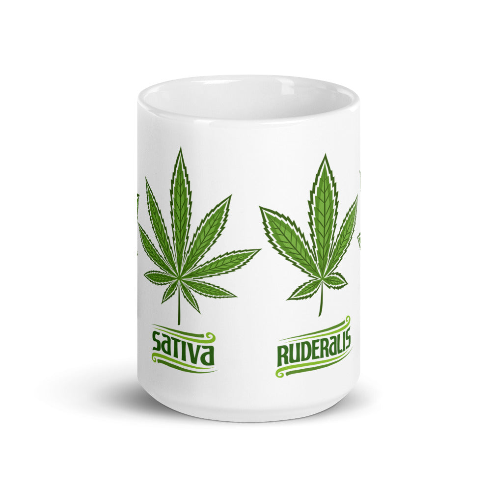 Strain Collection White glossy mug