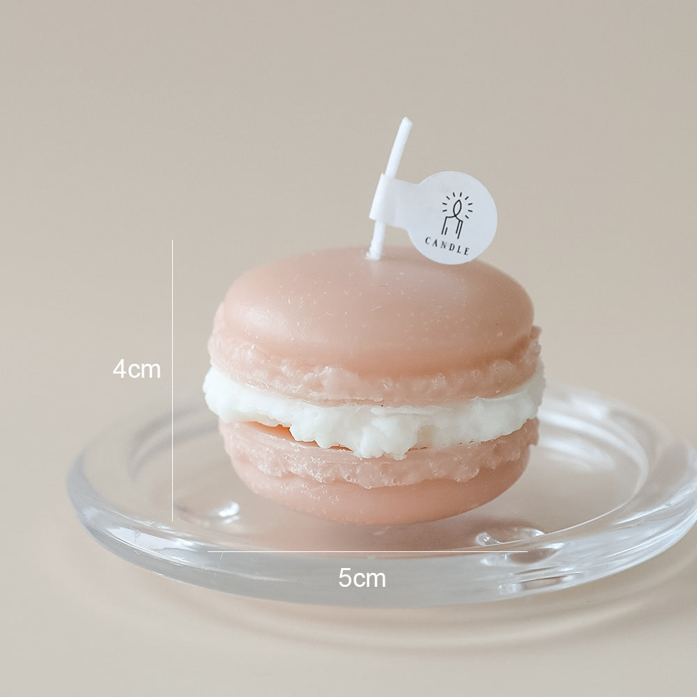 Macaron Scented Candle Photo Props
