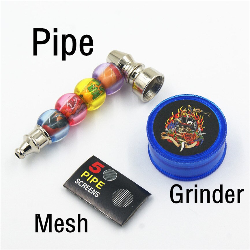 3-Piece Portable Weed and Grinder Set
