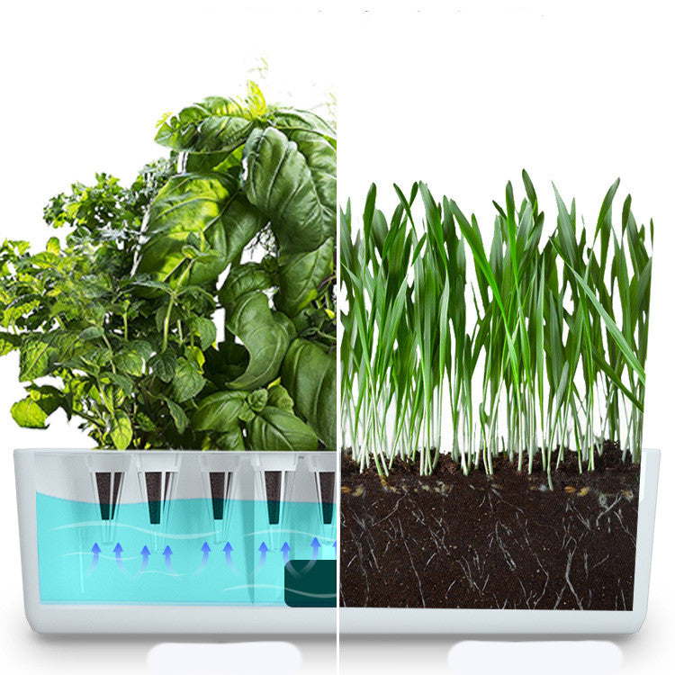 Soilless Culture Smart Hydroponic Planting Machine With Growth Light