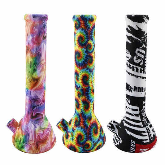 Colorful Psychedelic Silicone Bongs