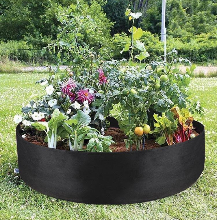 Garden Raised Bed Round Cannabis Planting Container