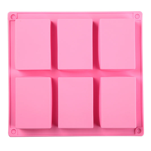 6 Rectangular Silicone Cake Molds Silicone Soap Handmade Soap Molds