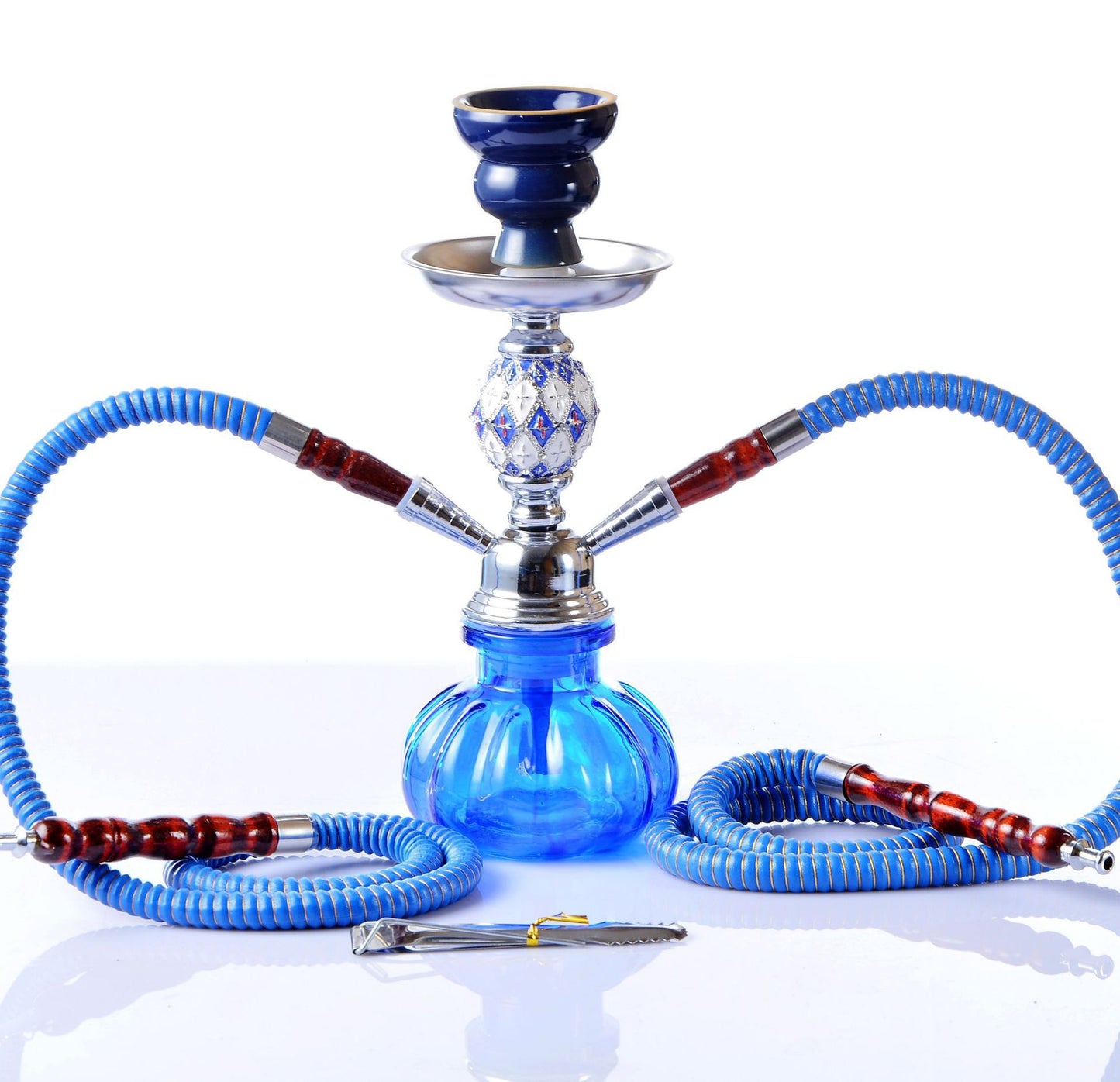 Colorful Classic Double Pipe Hookah Sets