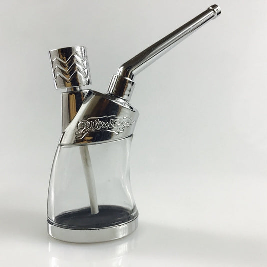 Portable Water Pipe With Metal Tube Filter