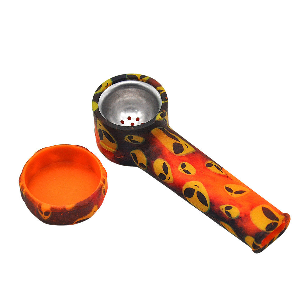 Portable Silicone Smoking Water Pipe